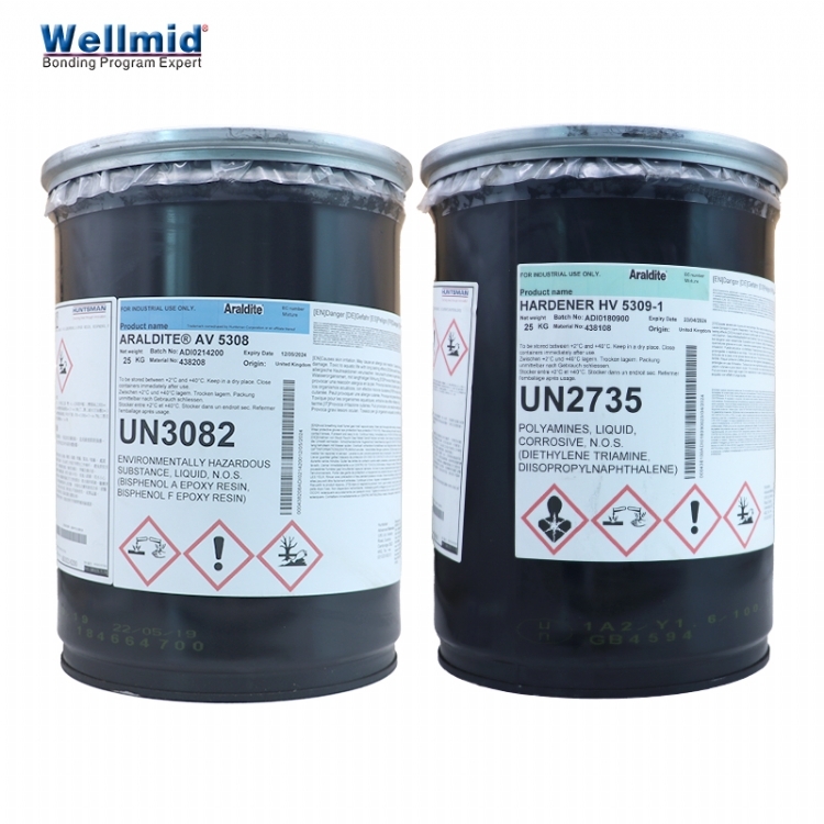 Araldite AV5308 HV5309-1,paste adhesive,resilient bond,non sagging,SMC,GRP bonding