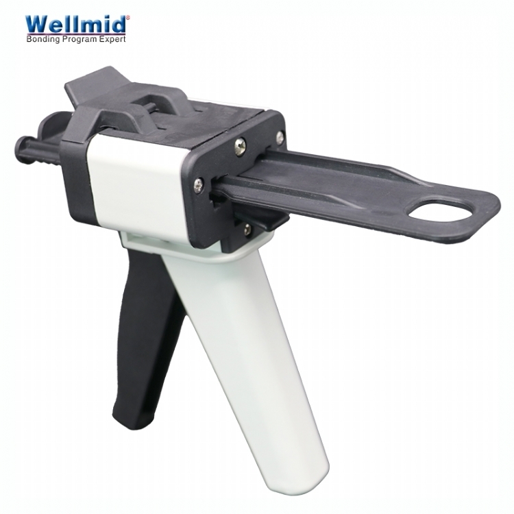 Wellmid G50-4,50ml 4:1 AB Glue Gun,light,Plastic Propelling Rod AB Cartridge Dispenser